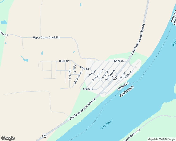 map of restaurants, bars, coffee shops, grocery stores, and more near 2425 Creek Road in Patriot