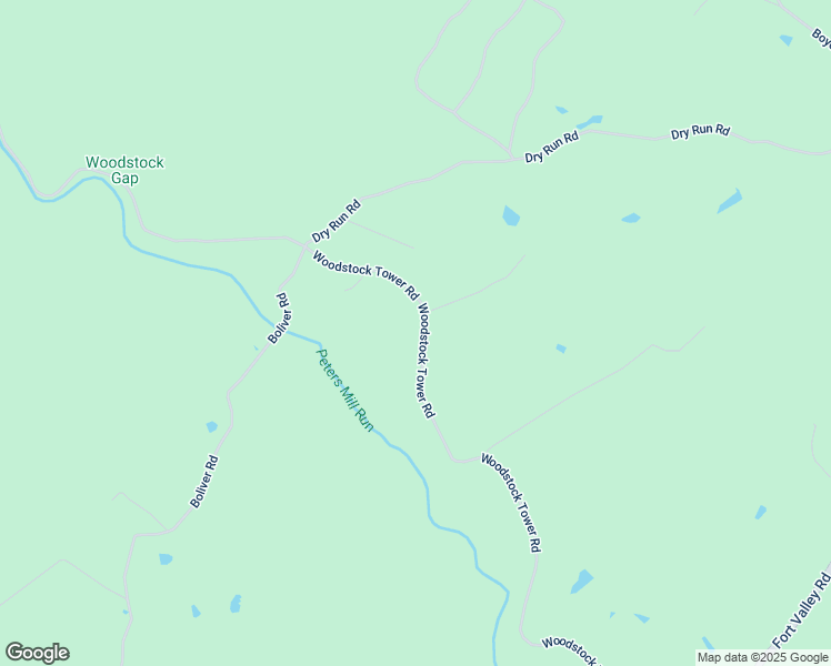 map of restaurants, bars, coffee shops, grocery stores, and more near 5200 Woodstock Tower Road in Fort Valley