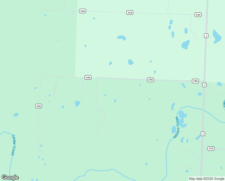 map of restaurants, bars, coffee shops, grocery stores, and more near 1720 County Road 346 in Fulton