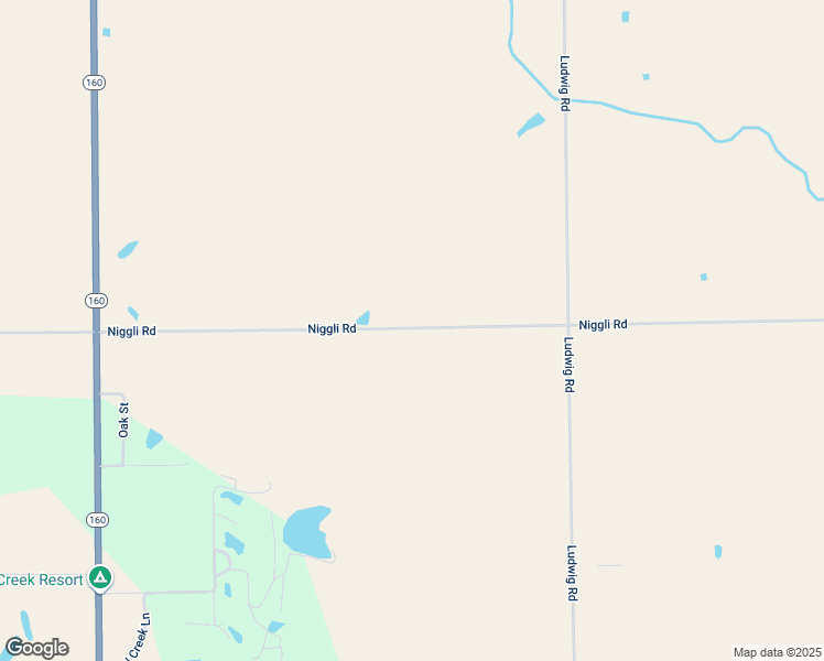 map of restaurants, bars, coffee shops, grocery stores, and more near 13163 Niggli Road in Pocahontas