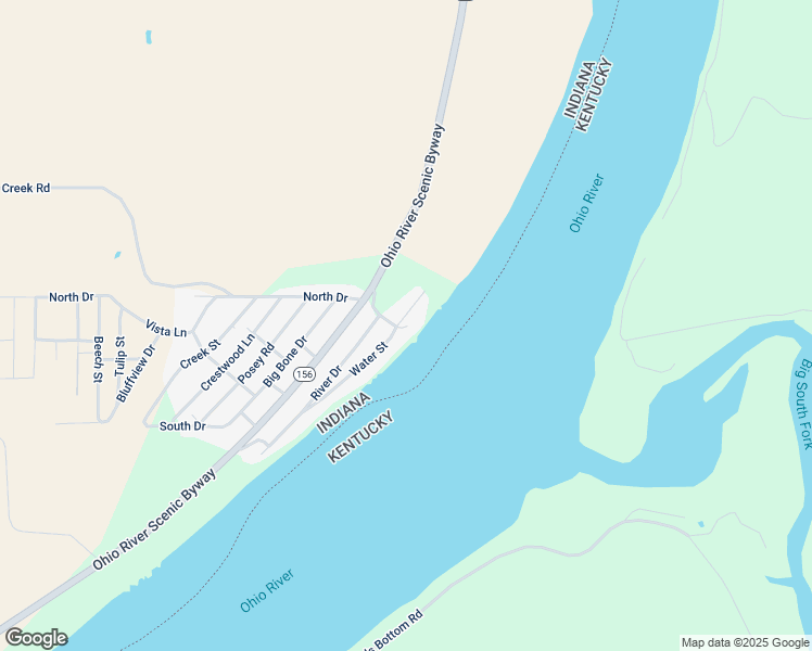 map of restaurants, bars, coffee shops, grocery stores, and more near 522 Water Street in Patriot