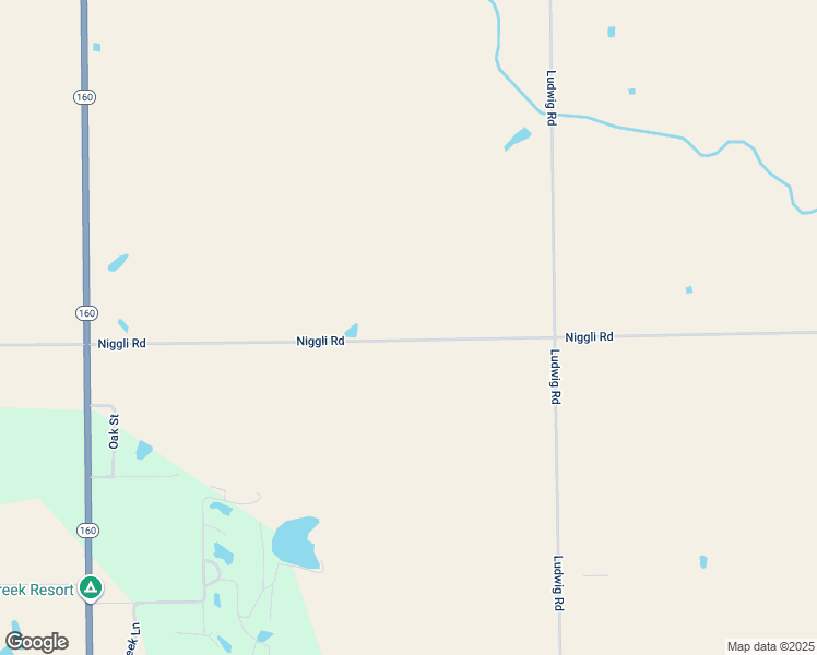 map of restaurants, bars, coffee shops, grocery stores, and more near 13163 Niggli Road in Pocahontas