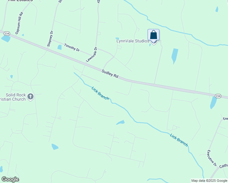 map of restaurants, bars, coffee shops, grocery stores, and more near 4512 Misty Acres Lane in Gainesville
