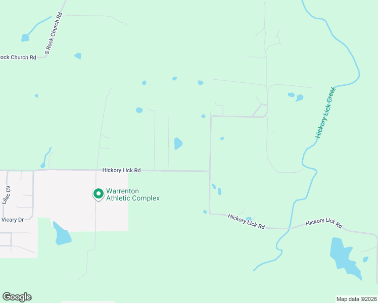 map of restaurants, bars, coffee shops, grocery stores, and more near 18189 Hickory Lick Road in Warrenton