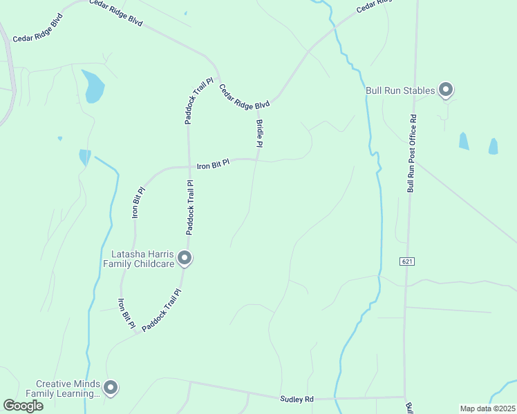 map of restaurants, bars, coffee shops, grocery stores, and more near 27370 Bridle Place in Chantilly