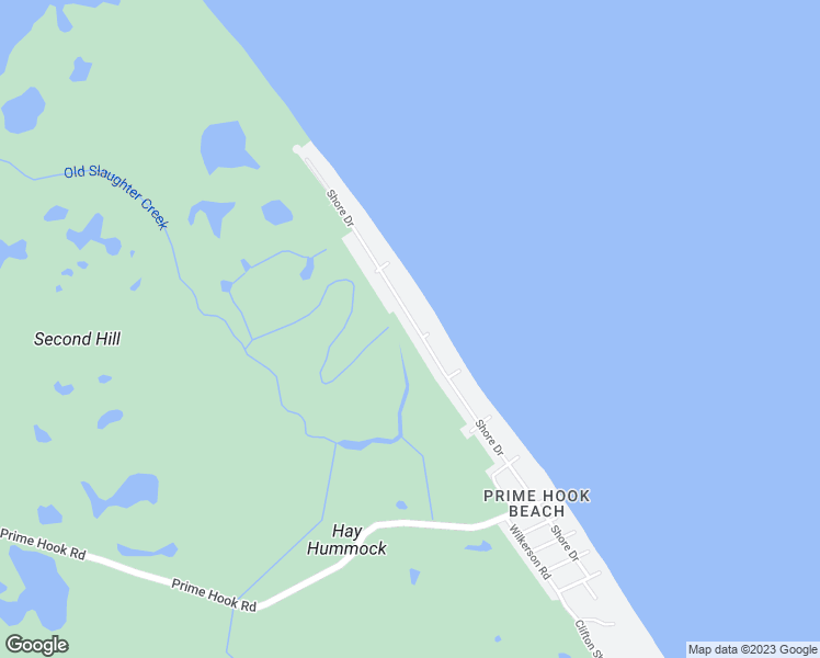 map of restaurants, bars, coffee shops, grocery stores, and more near 9134 Shore Drive in Milford