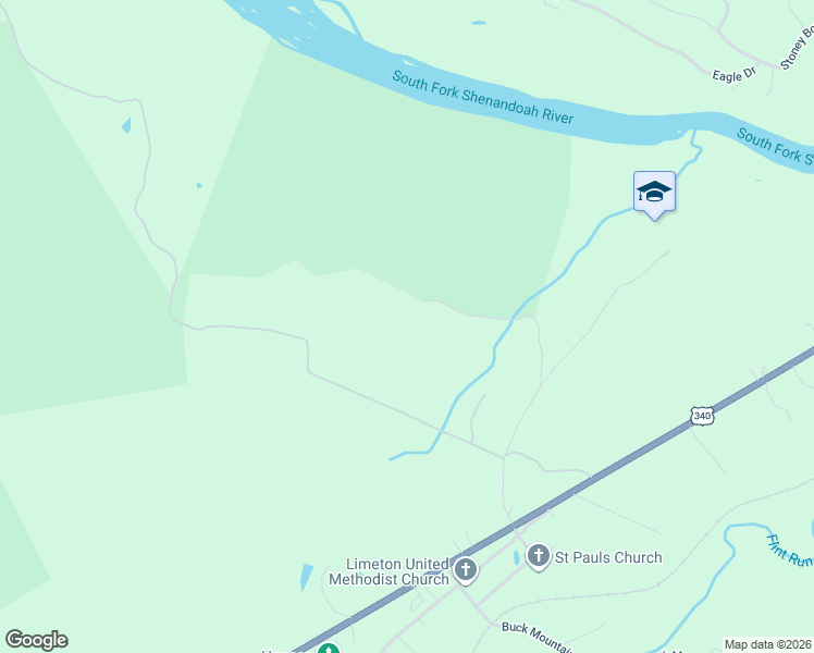 map of restaurants, bars, coffee shops, grocery stores, and more near 461 Thunderbird Road in Bentonville