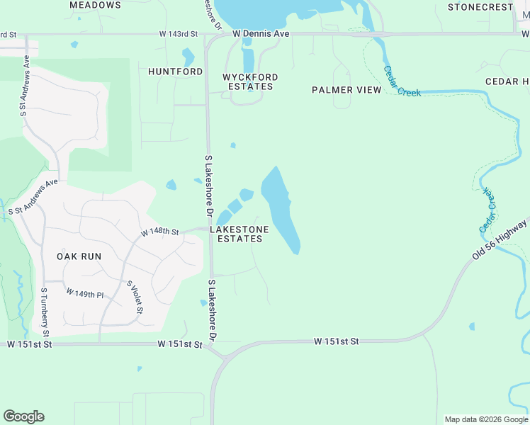 map of restaurants, bars, coffee shops, grocery stores, and more near 1404 South Lakestone Drive in Olathe