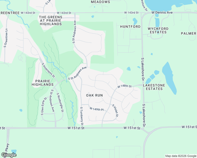 map of restaurants, bars, coffee shops, grocery stores, and more near 25232 West 148th Terrace in Olathe