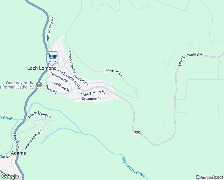 map of restaurants, bars, coffee shops, grocery stores, and more near 10787 Foothill Road in Middletown