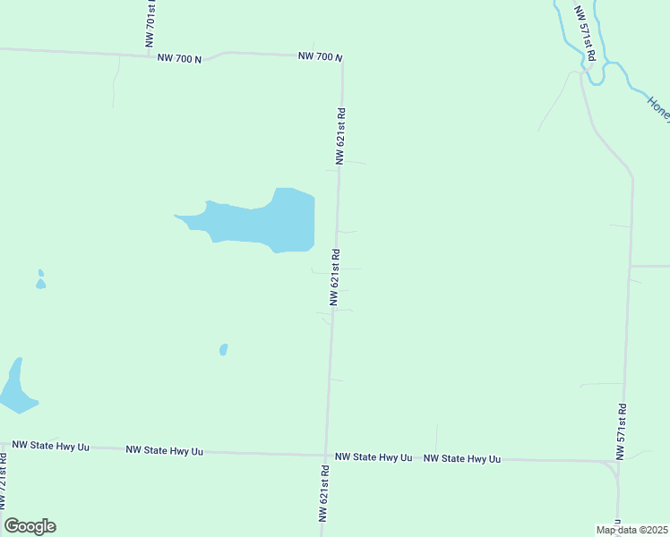 map of restaurants, bars, coffee shops, grocery stores, and more near 646 Northwest 621st Road in Centerview