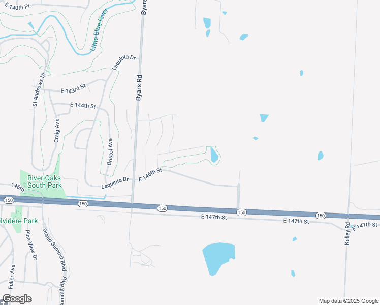 map of restaurants, bars, coffee shops, grocery stores, and more near 7705 East 143rd Terrace in Grandview
