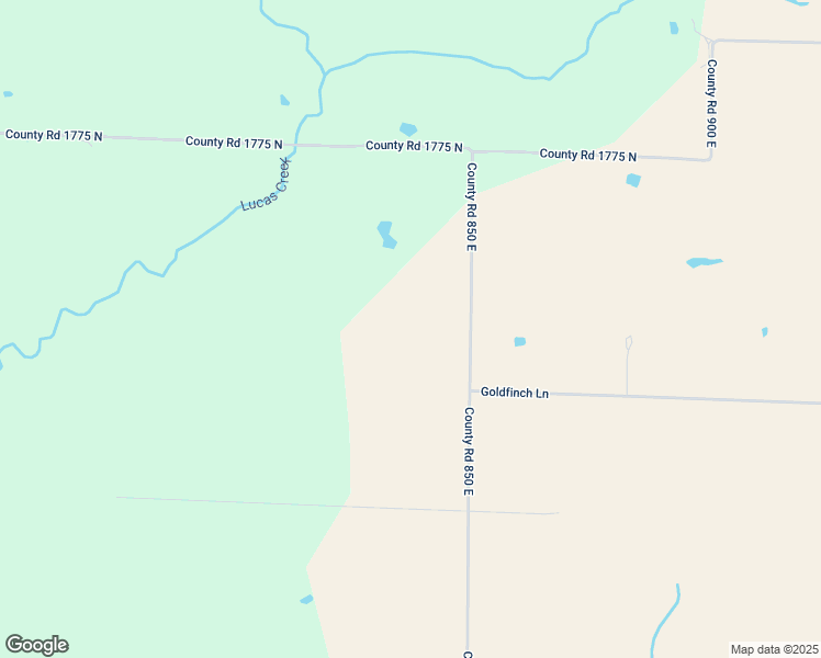map of restaurants, bars, coffee shops, grocery stores, and more near 751-993 Co Road 850 East in Louisville