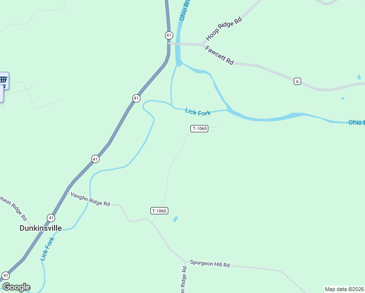 map of restaurants, bars, coffee shops, grocery stores, and more near 350-598 Paradise Valley Road in Peebles