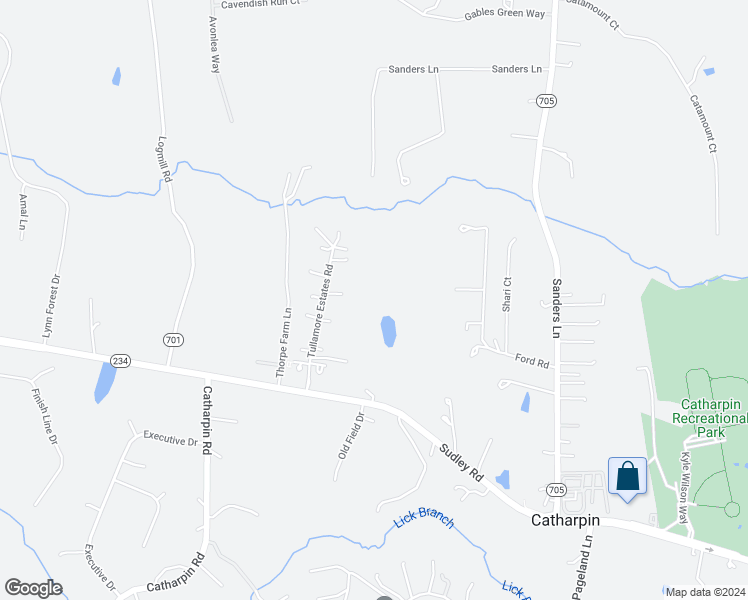 map of restaurants, bars, coffee shops, grocery stores, and more near 4451 Tullamore Estates Road in Gainesville
