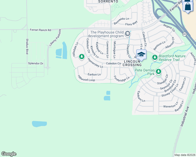 map of restaurants, bars, coffee shops, grocery stores, and more near 1275 Hillwood Loop in Lincoln
