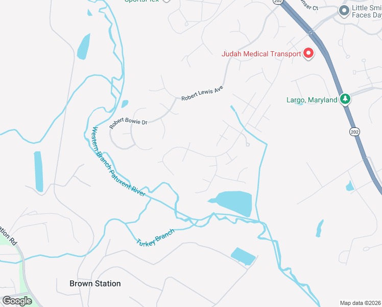 map of restaurants, bars, coffee shops, grocery stores, and more near 2000 Hancock Drive in Upper Marlboro