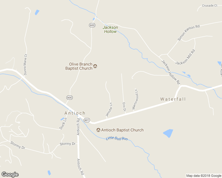 map of restaurants, bars, coffee shops, grocery stores, and more near 4507 Jennifer Lane in Haymarket