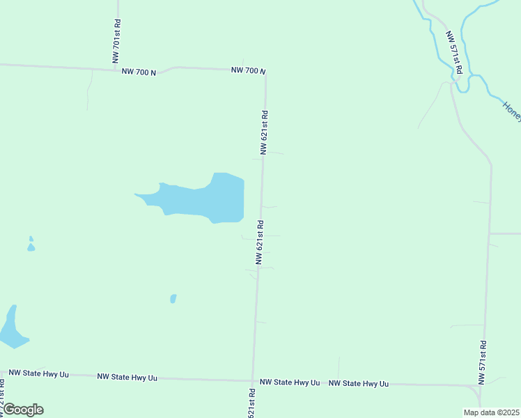 map of restaurants, bars, coffee shops, grocery stores, and more near 646-654 Northwest 621st Road in Centerview