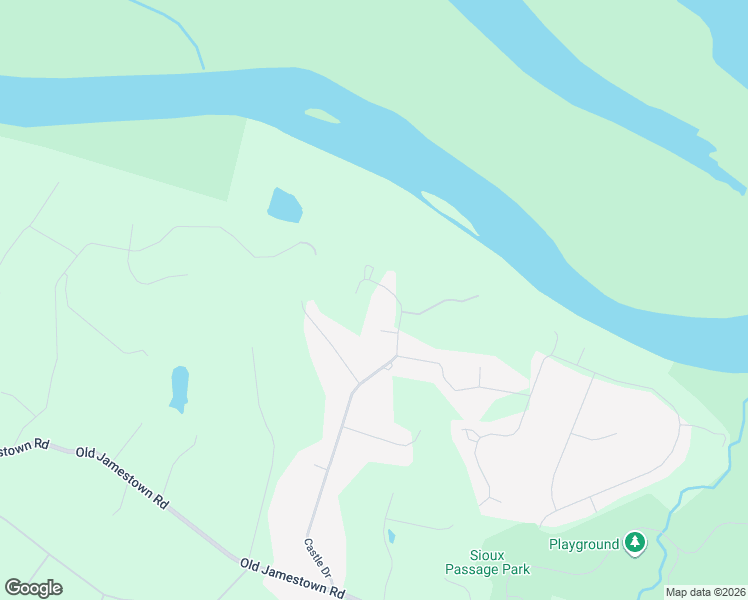 map of restaurants, bars, coffee shops, grocery stores, and more near 30 Castle Drive in Florissant