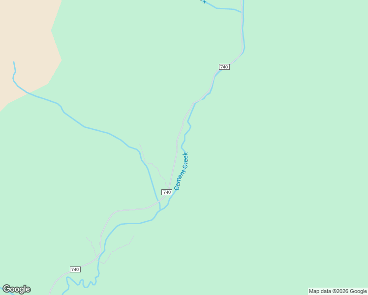 map of restaurants, bars, coffee shops, grocery stores, and more near 7550 County Road 740 in Crested Butte