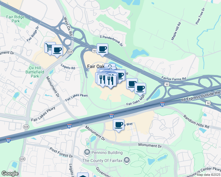 Fair Oaks Zip Code Map United States Map