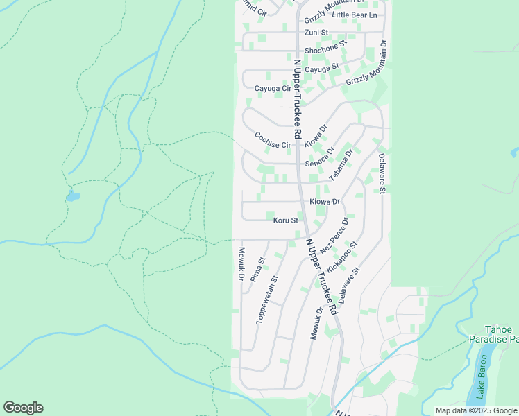 map of restaurants, bars, coffee shops, grocery stores, and more near 560 Kiowa Drive in South Lake Tahoe