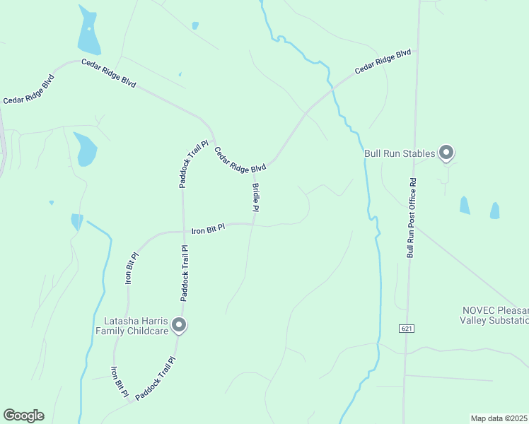 map of restaurants, bars, coffee shops, grocery stores, and more near 27260 Bridle Place in Chantilly