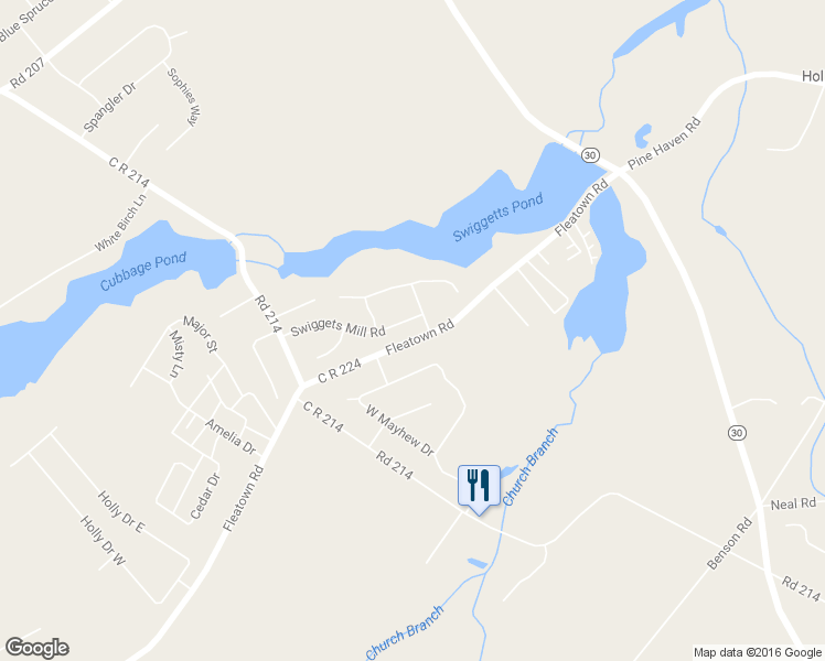 map of restaurants, bars, coffee shops, grocery stores, and more near 4 Swiggets Mill Road in Lincoln