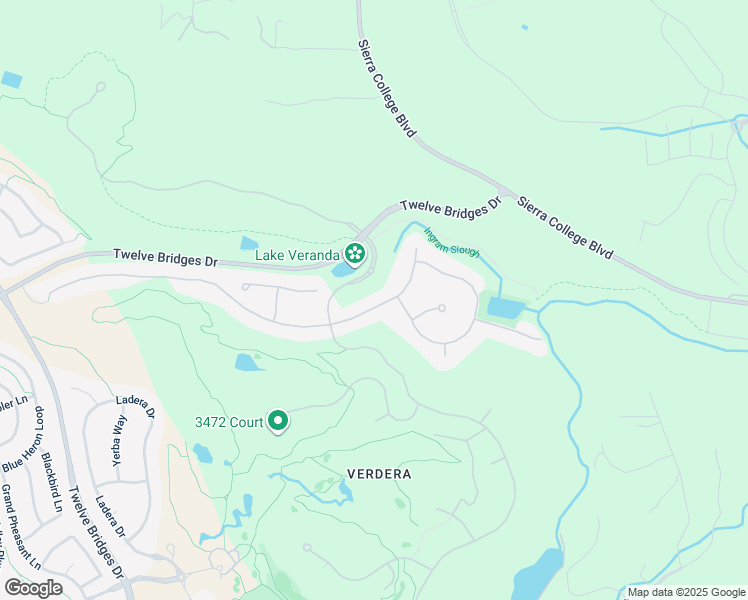 map of restaurants, bars, coffee shops, grocery stores, and more near 5100 Monteverde Lane in Lincoln