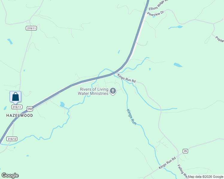 map of restaurants, bars, coffee shops, grocery stores, and more near 1869 Beverly Pike in Elkins