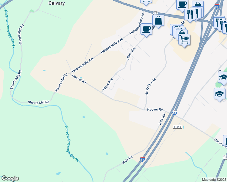 map of restaurants, bars, coffee shops, grocery stores, and more near 1339 Horseshoe Circle in Woodstock