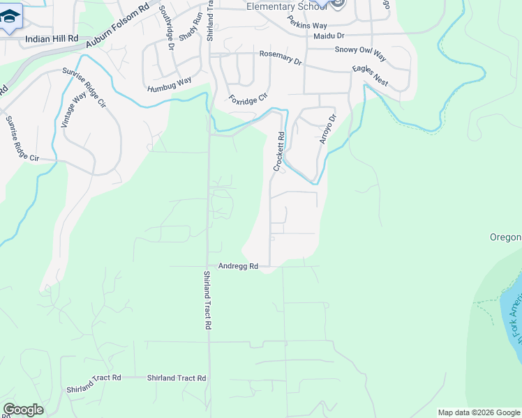 map of restaurants, bars, coffee shops, grocery stores, and more near 1802 Crockett Road in Auburn
