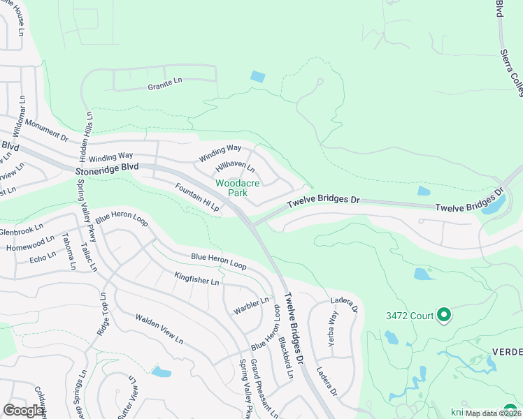 map of restaurants, bars, coffee shops, grocery stores, and more near 2652 Woodacre Lane in Lincoln