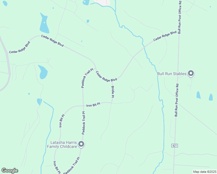 map of restaurants, bars, coffee shops, grocery stores, and more near 27231 Bridle Place in Chantilly