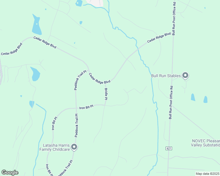 map of restaurants, bars, coffee shops, grocery stores, and more near 27228 Bridle Pl in Chantilly