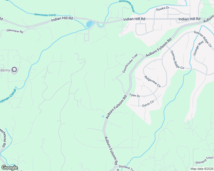 map of restaurants, bars, coffee shops, grocery stores, and more near 643 Lakeridge Drive in Auburn