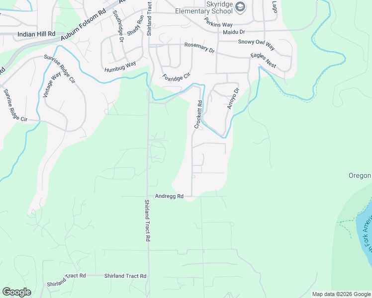 map of restaurants, bars, coffee shops, grocery stores, and more near 1802 Crockett Road in Auburn