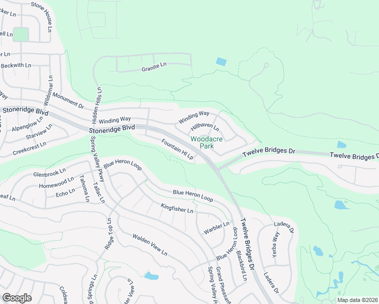 map of restaurants, bars, coffee shops, grocery stores, and more near 2530 Fountain Hill Loop in Lincoln