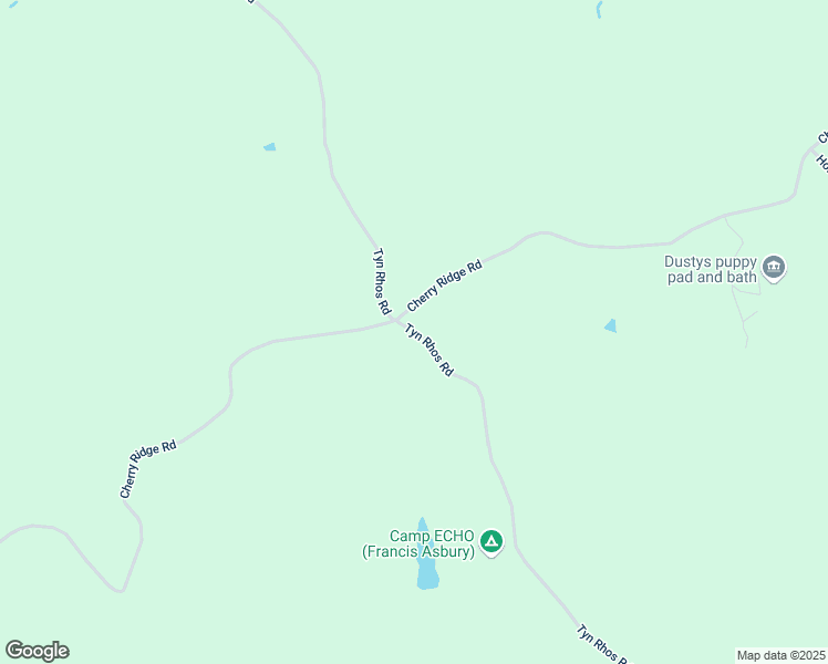map of restaurants, bars, coffee shops, grocery stores, and more near 2595 Cherry Ridge Road in Centerville