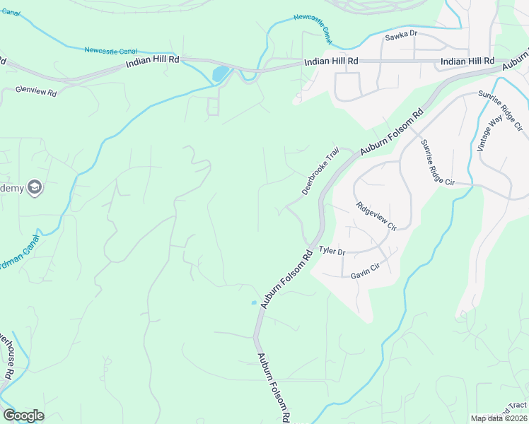 map of restaurants, bars, coffee shops, grocery stores, and more near 643 Lakeridge Drive in Auburn