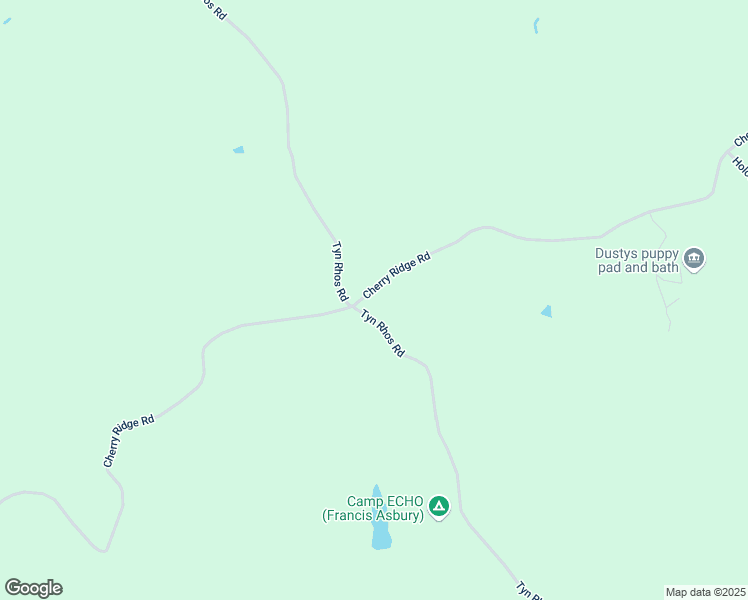 map of restaurants, bars, coffee shops, grocery stores, and more near 2595 Cherry Ridge Road in Centerville