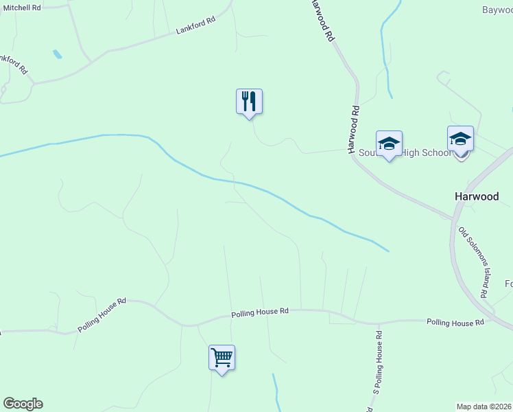 map of restaurants, bars, coffee shops, grocery stores, and more near 4427 Cobalt Drive in Harwood
