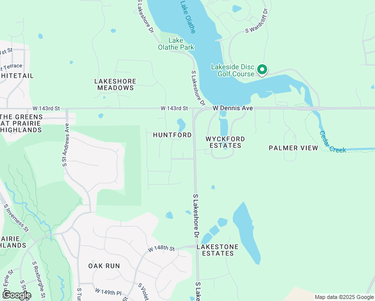 map of restaurants, bars, coffee shops, grocery stores, and more near 14451 South Greeley Street in Olathe