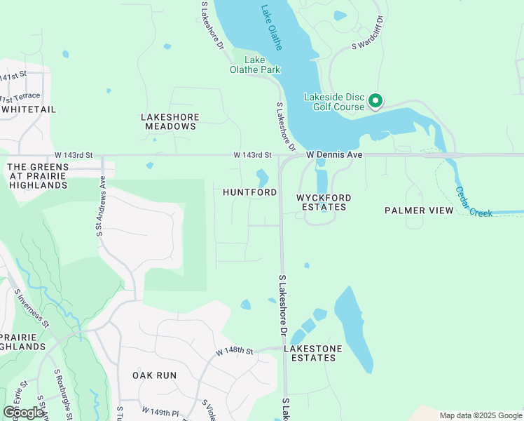 map of restaurants, bars, coffee shops, grocery stores, and more near 14451 South Greeley Street in Olathe