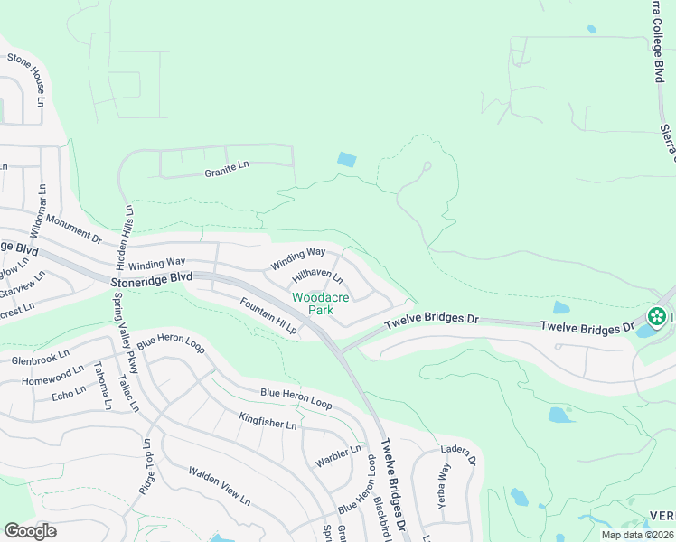 map of restaurants, bars, coffee shops, grocery stores, and more near 1282 Hillhaven Lane in Lincoln