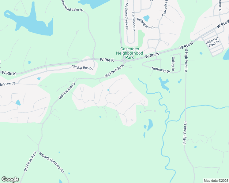 map of restaurants, bars, coffee shops, grocery stores, and more near 7000-7194 Old Plank Road South in Columbia