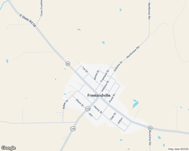 map of restaurants, bars, coffee shops, grocery stores, and more near 103 Wood Street in Edwardsport