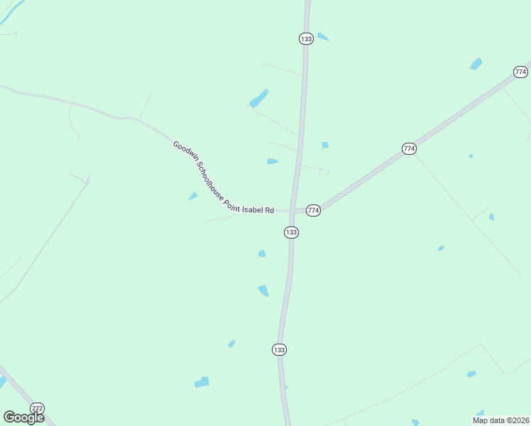 map of restaurants, bars, coffee shops, grocery stores, and more near 3236 Goodwin Schoolhouse Point Isabel Road in Bethel