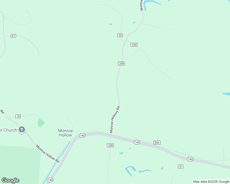 map of restaurants, bars, coffee shops, grocery stores, and more near 1055 Monroe Hickory Road in Oak Hill